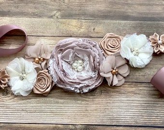 Custom Belt Flowers Shiny